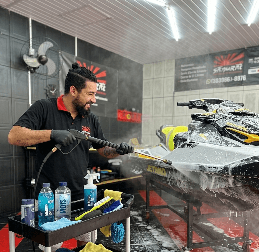 Lavagem de Jet Ski em Bauru